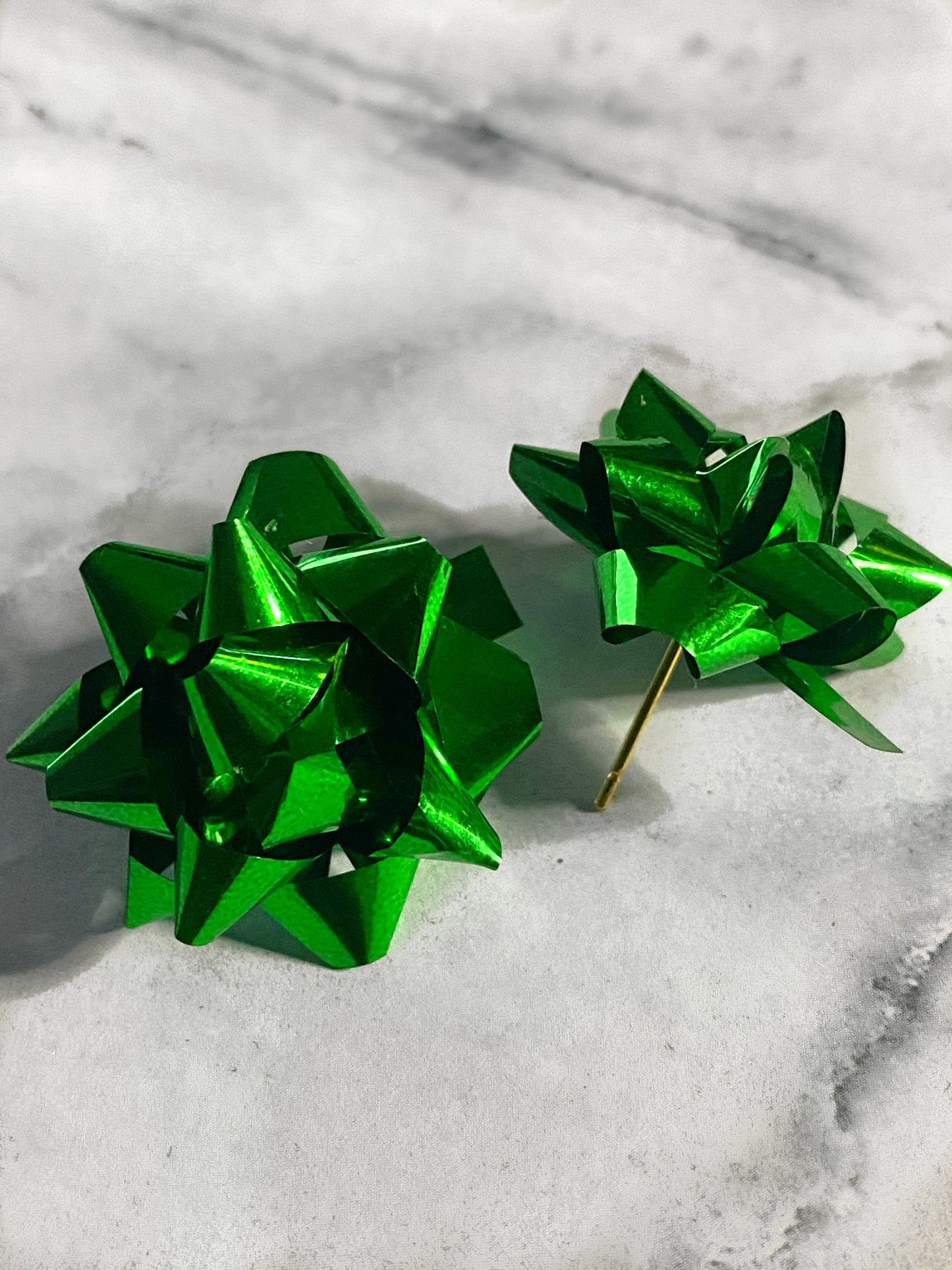 Holiday Bow Studs Earrings